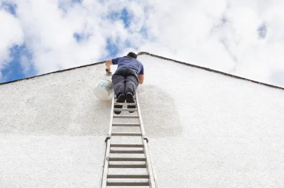 Peinture extérieure à Thénezay — façades et ravalement